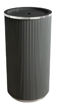Pedestal Lineal Negro | Mosavit